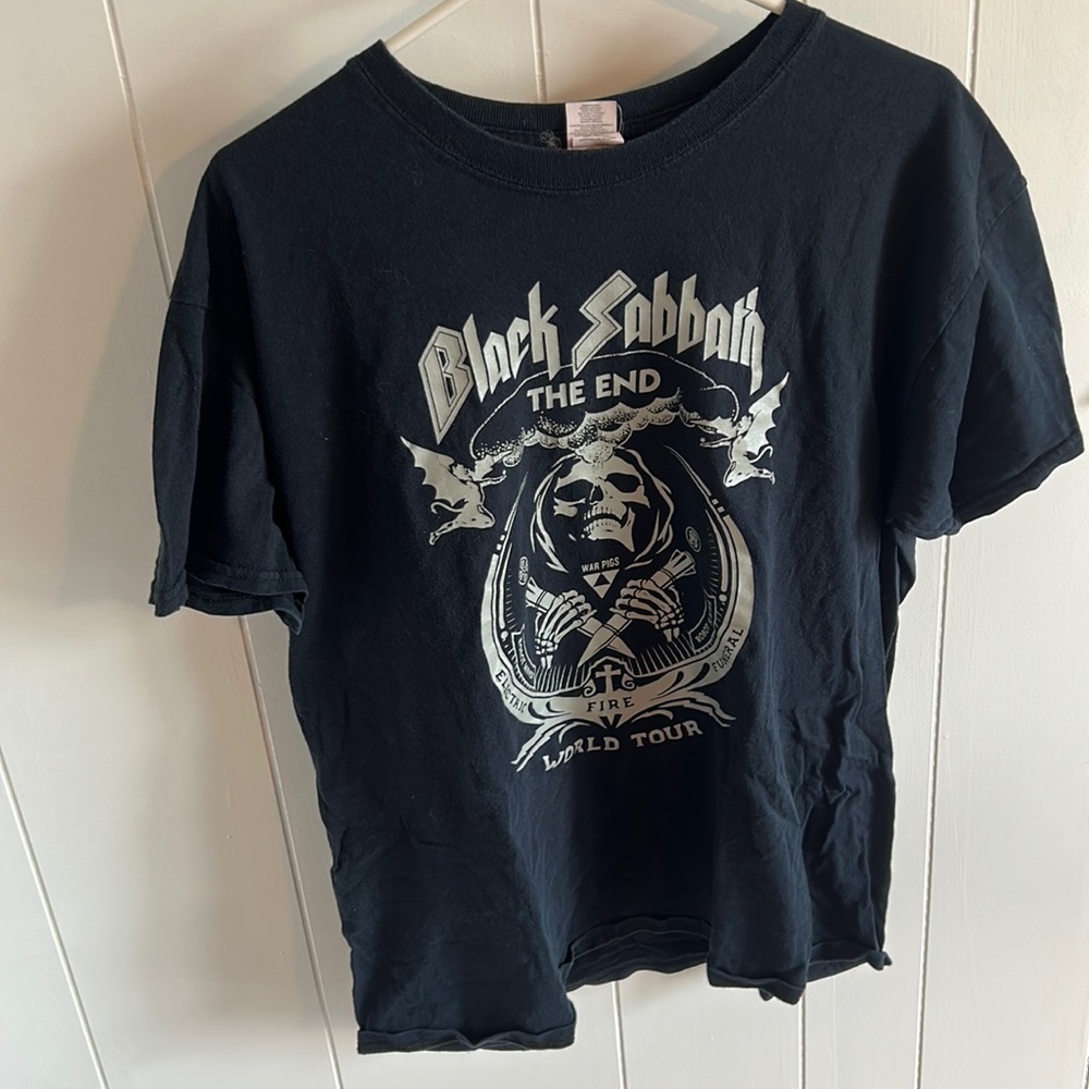 Black sabbath the end tour shirt